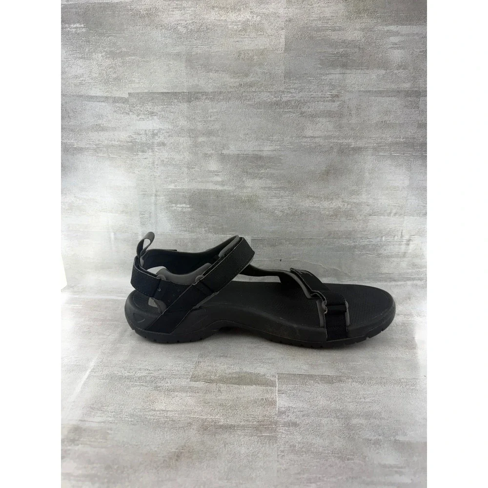 Teva Tanza Men Black Grey Sport Sandals Hiking Water Shoes 4289 Size 13